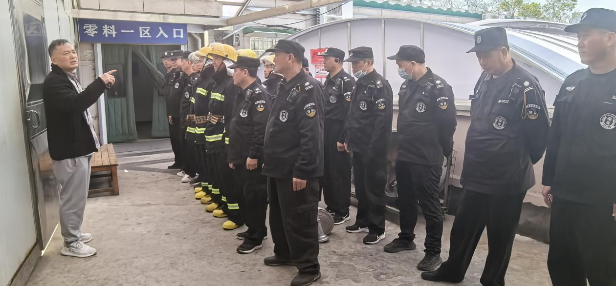 查隱患，練應(yīng)急——錢江商城春季安全大檢查