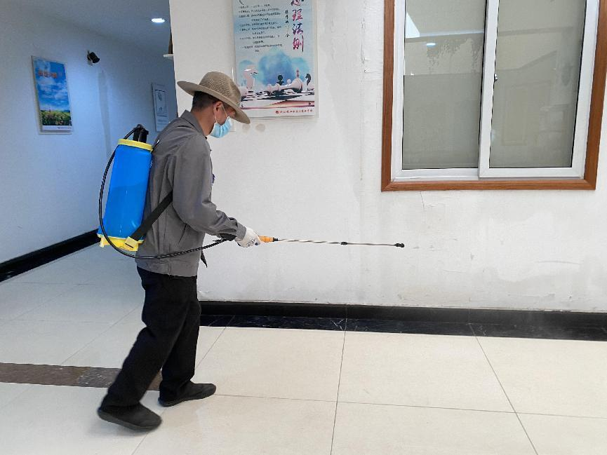 錢江商城做好日常消殺，筑牢安全屏障