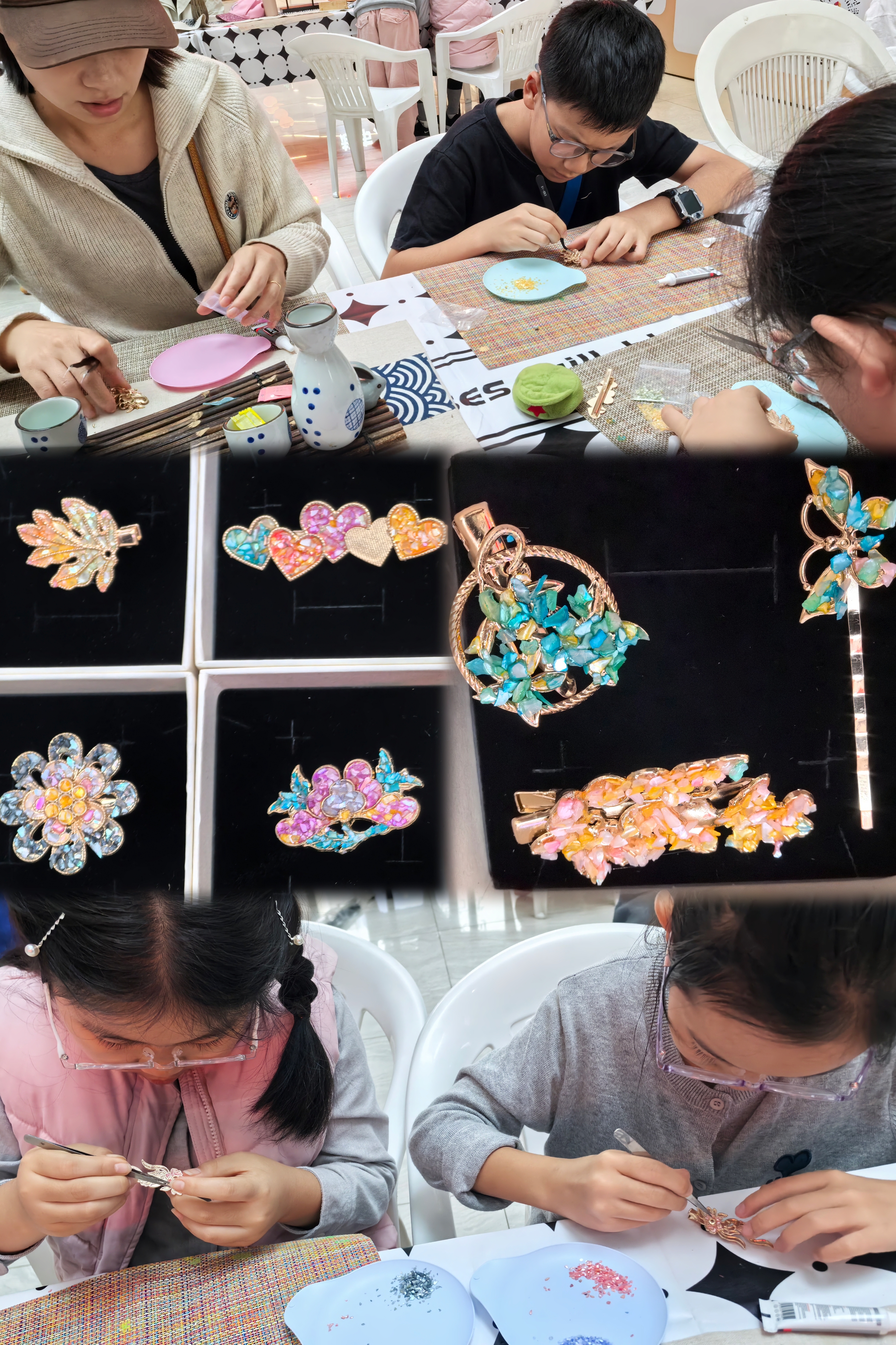 非遺傳承，共慶華誕——水晶城螺鈿DIY活動(dòng)圓滿舉行