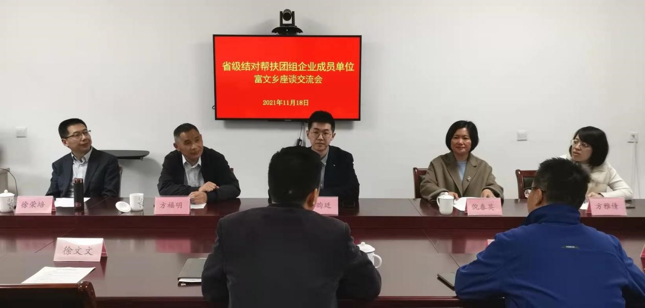 集團(tuán)領(lǐng)導(dǎo)參加省級(jí)結(jié)對幫扶團(tuán)組活動(dòng)
